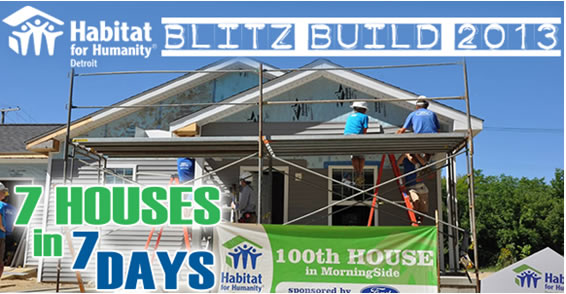 Habitat for Humanity 7 Houses in 7 Days