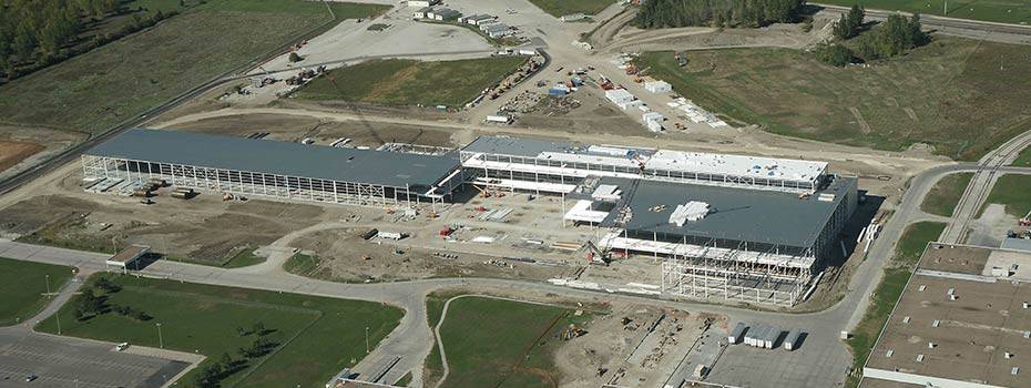 Arial View of General Motors Fairfax