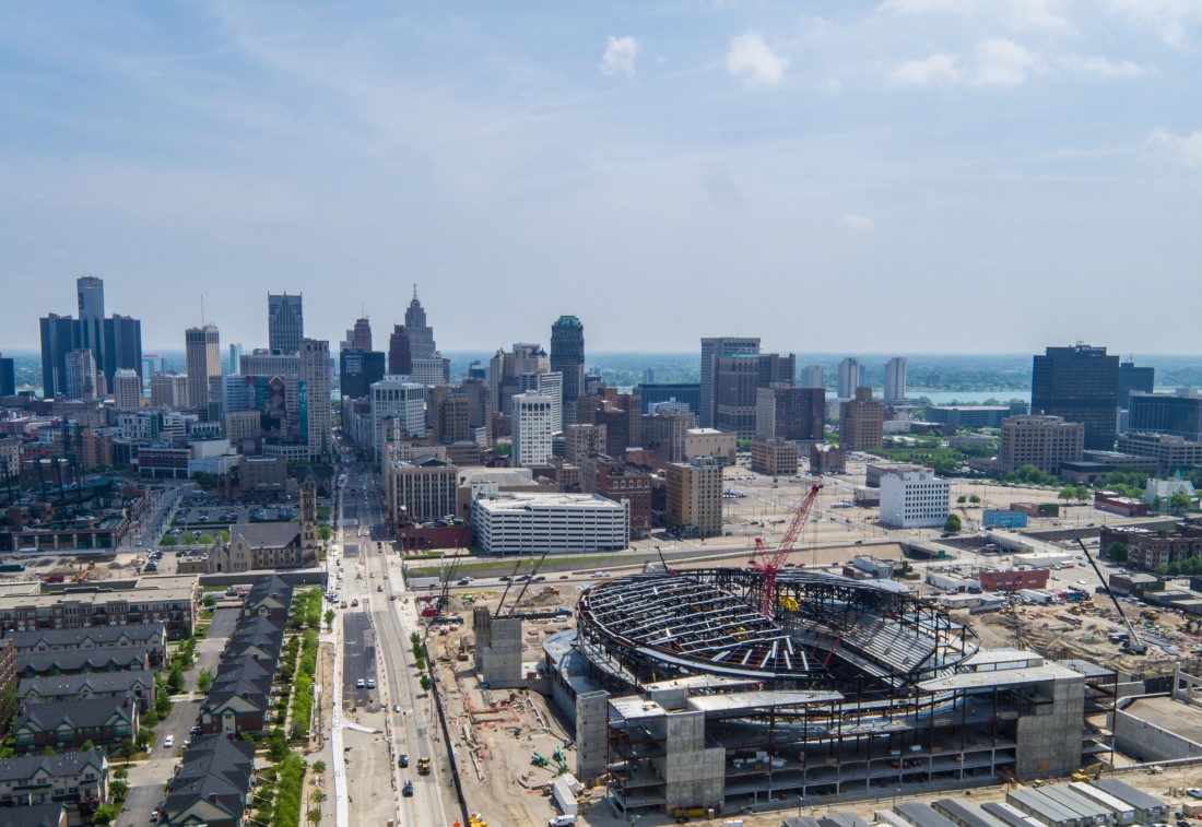 Michigan-Made Detroit-Built Little Caesars Arena – Masonry Magazine