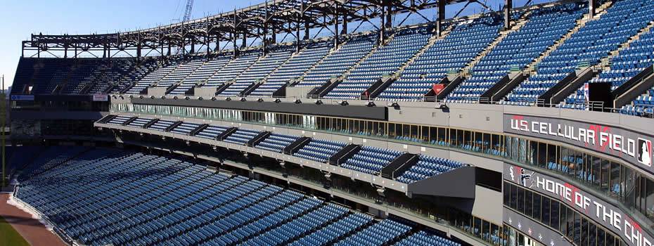 Drone Shot of US Cellular Field